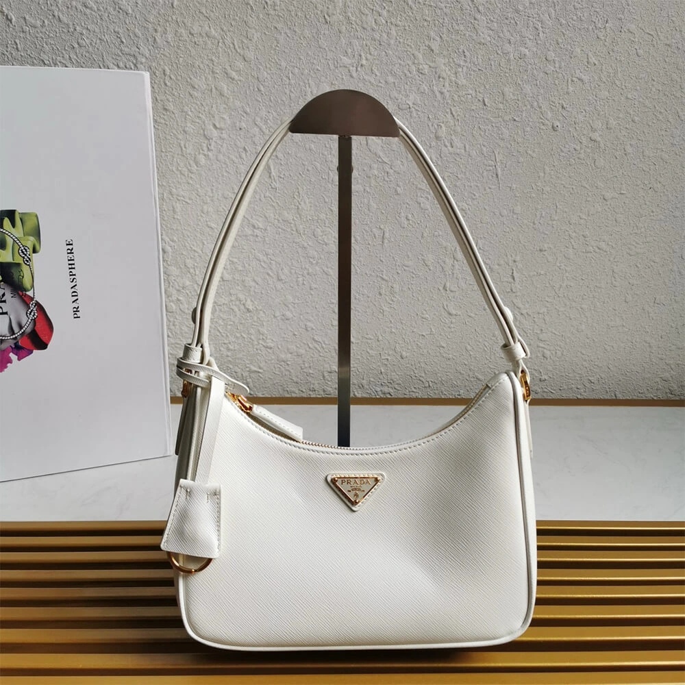 SunProtective Prada Re-Edition Saffiano leather mini bag 2972