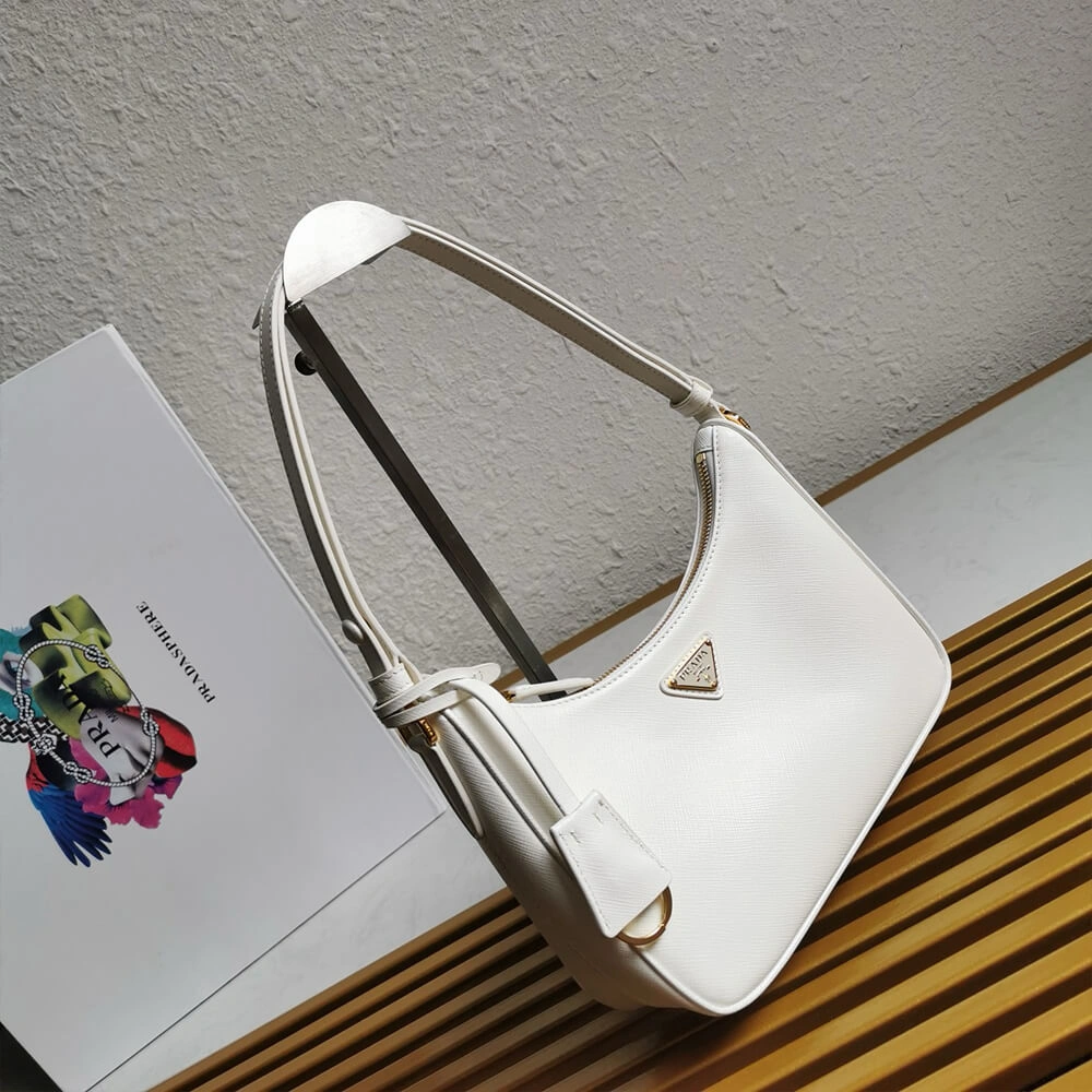 SunProtective Prada Re-Edition Saffiano leather mini bag 2972