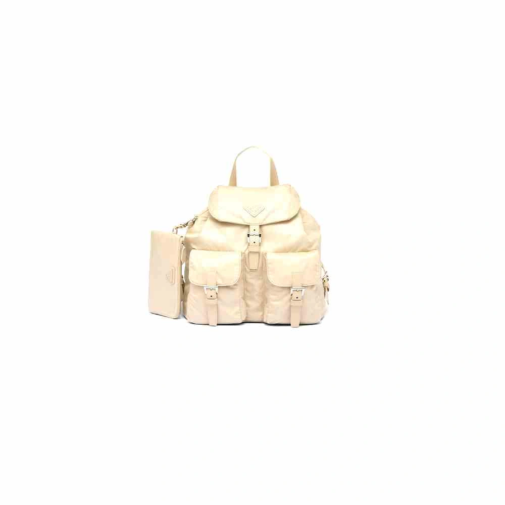 Prada Re-Nylon medium backpack with pouch Breathable 2984