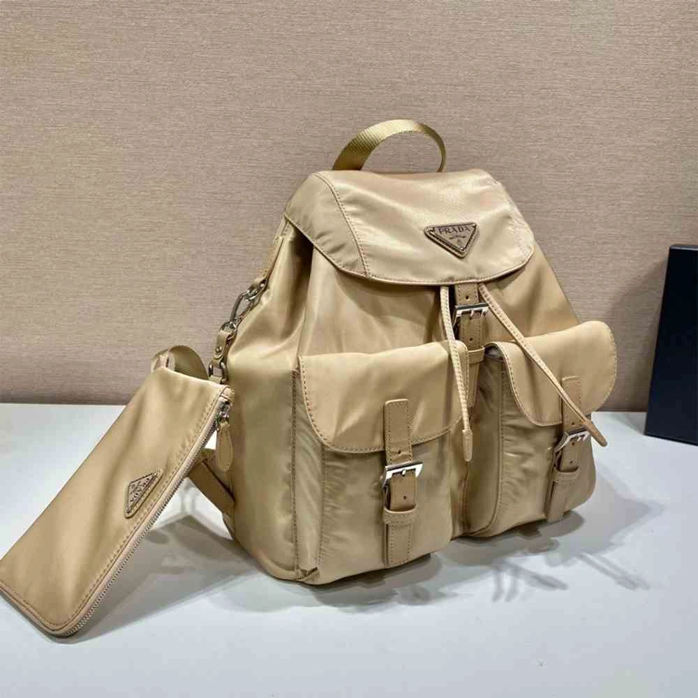 Prada Re-Nylon medium backpack with pouch Breathable 2984