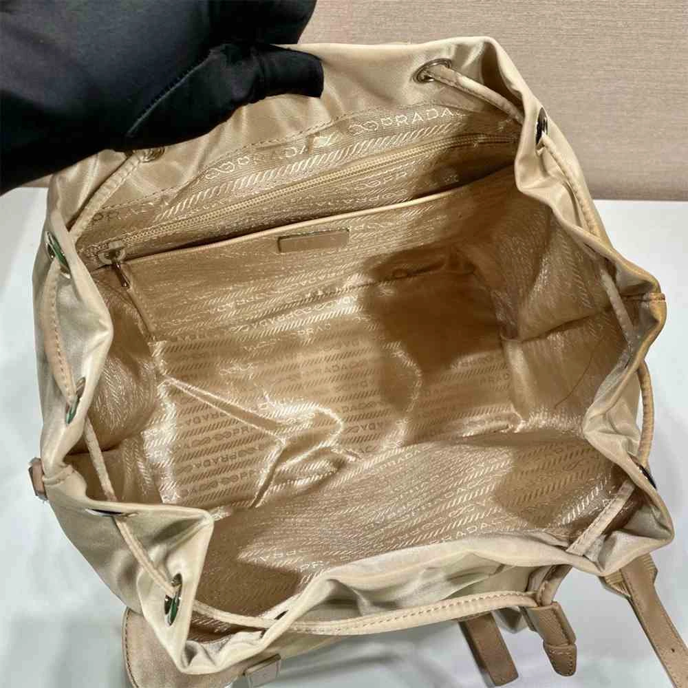Prada Re-Nylon medium backpack with pouch Breathable 2984