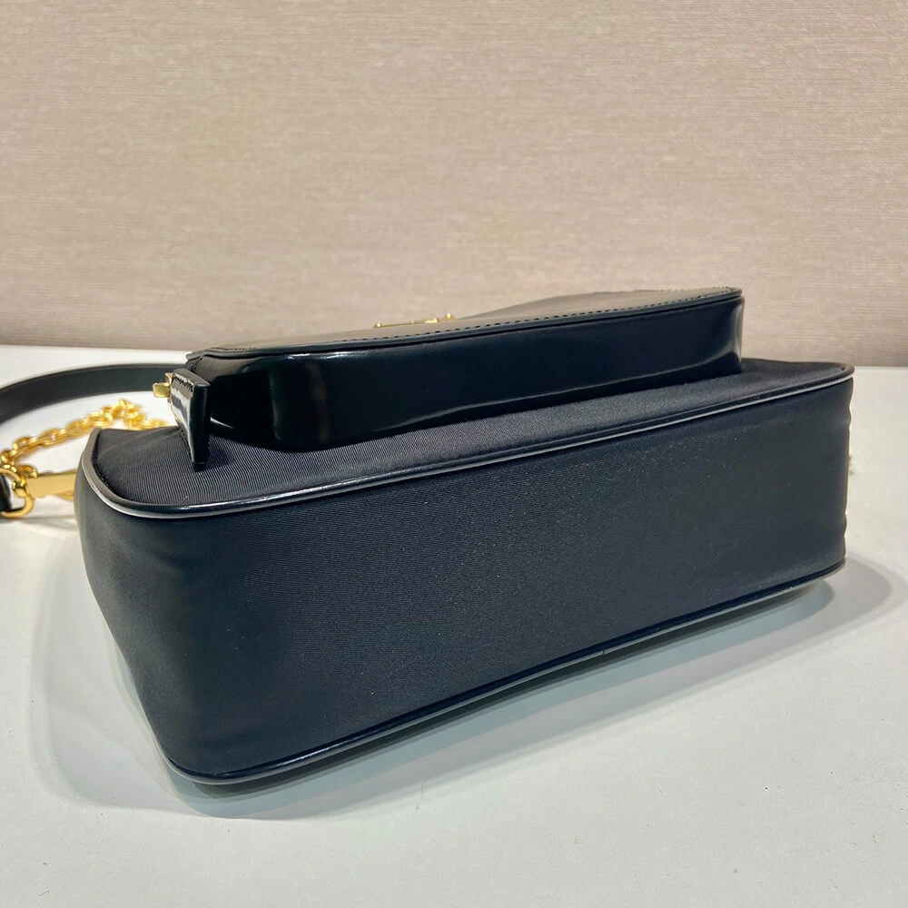 Prada Re-nylon And Brushed Leather Mini bag RelaxedFit 3018