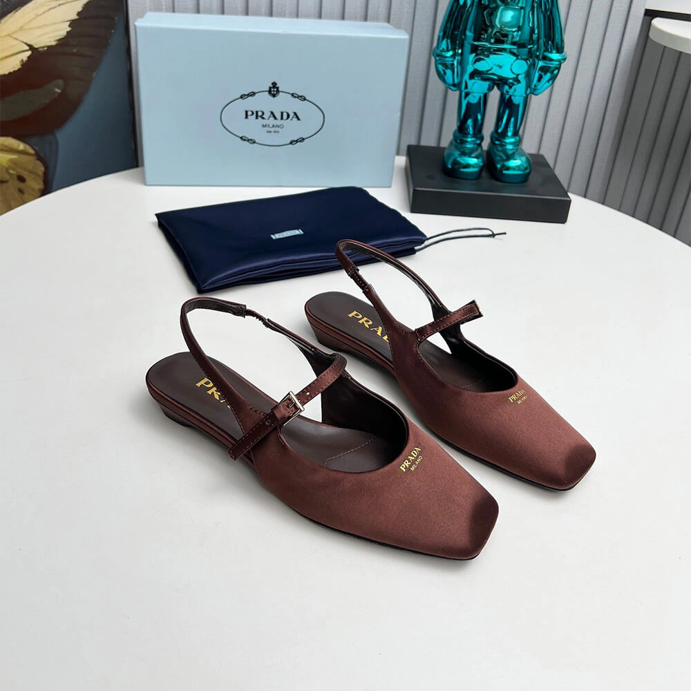 Prada Slingback Ballerinas Sophisticated 3453