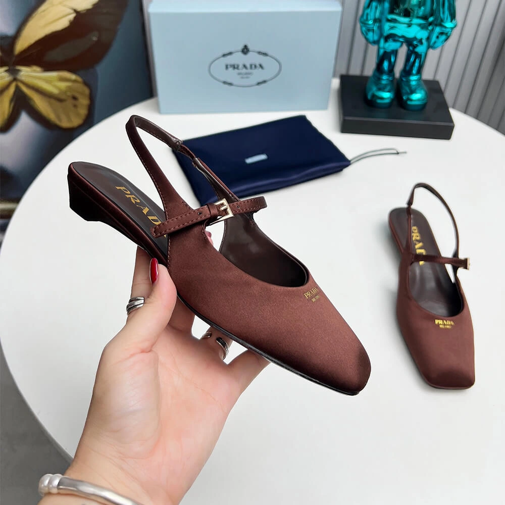 Prada Slingback Ballerinas Sophisticated 3453