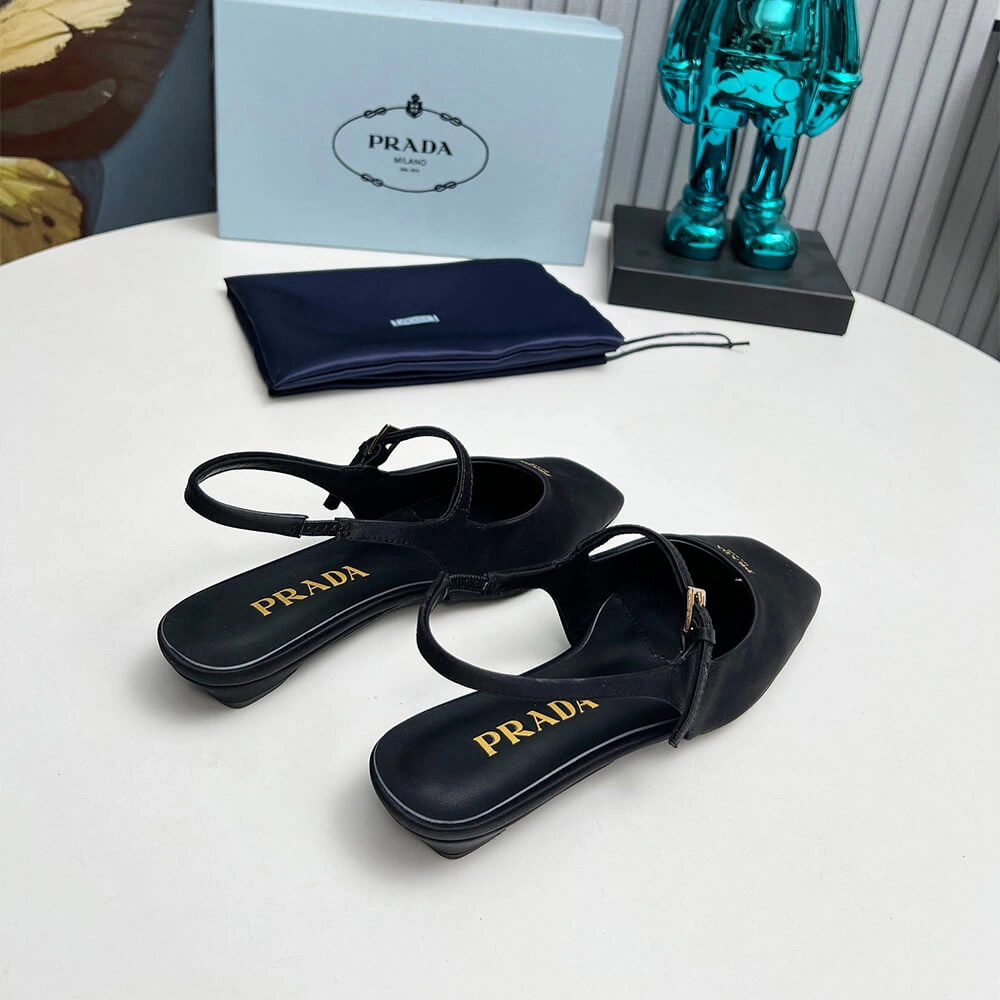 HighPerformance Prada Slingback Ballerinas 3470
