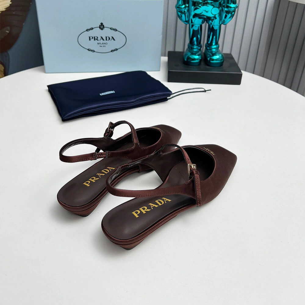 Prada Slingback Ballerinas Sophisticated 3453