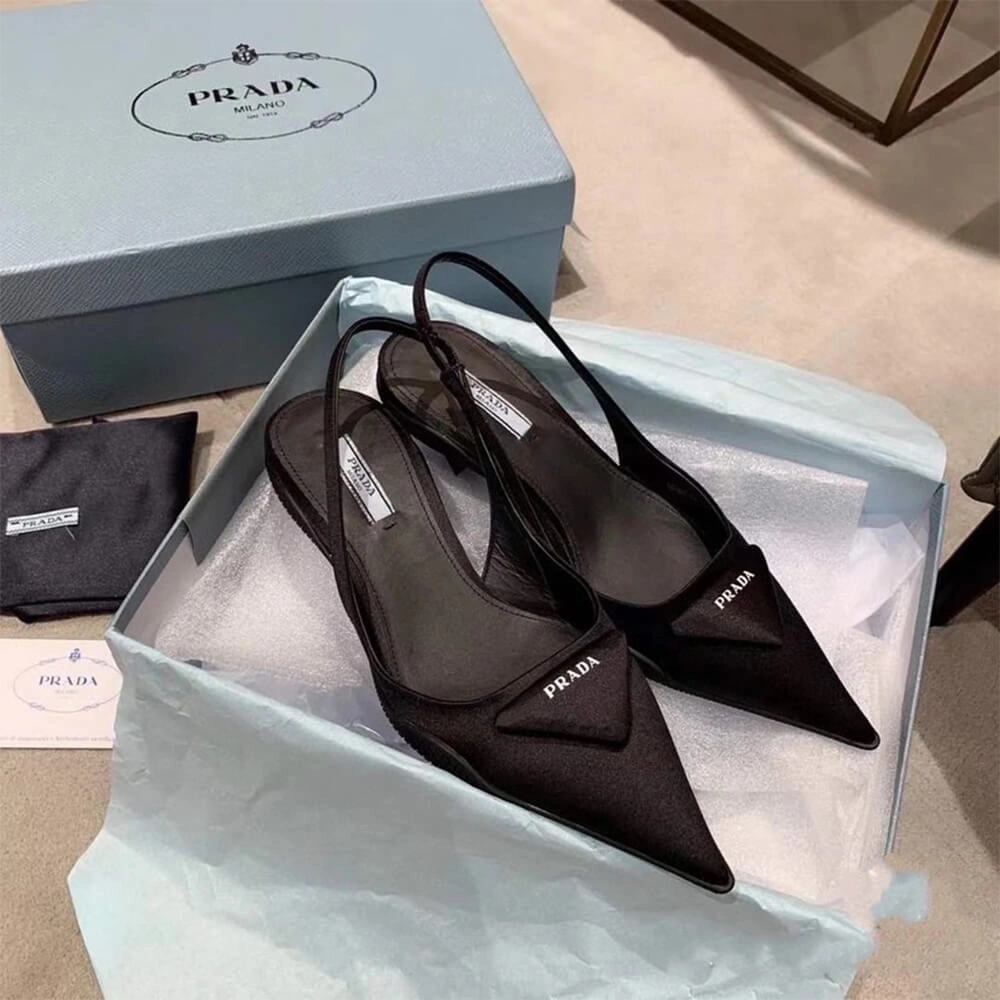 Prada Slingback Pumps TravelReady 3454