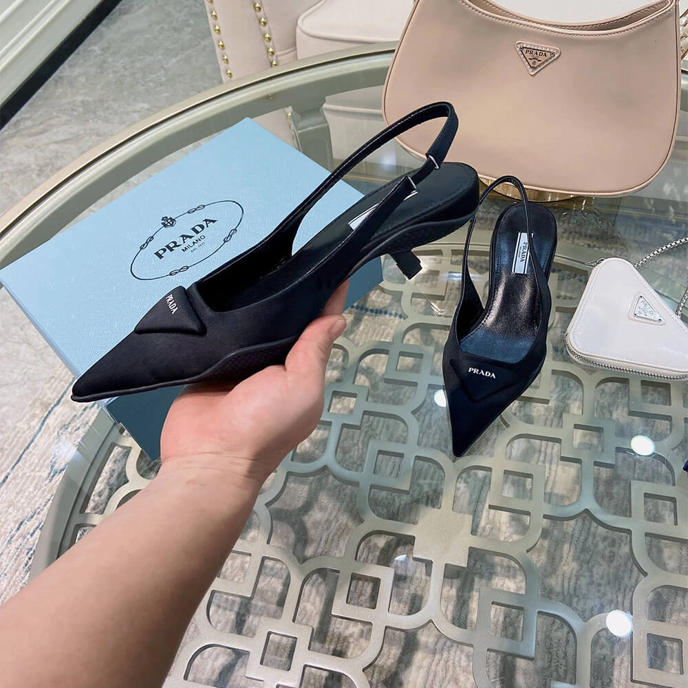 Durable Prada Slingback Pumps 3476