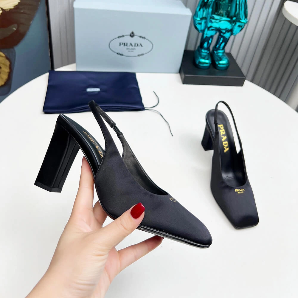 Durable Prada Slingback Pumps 3465