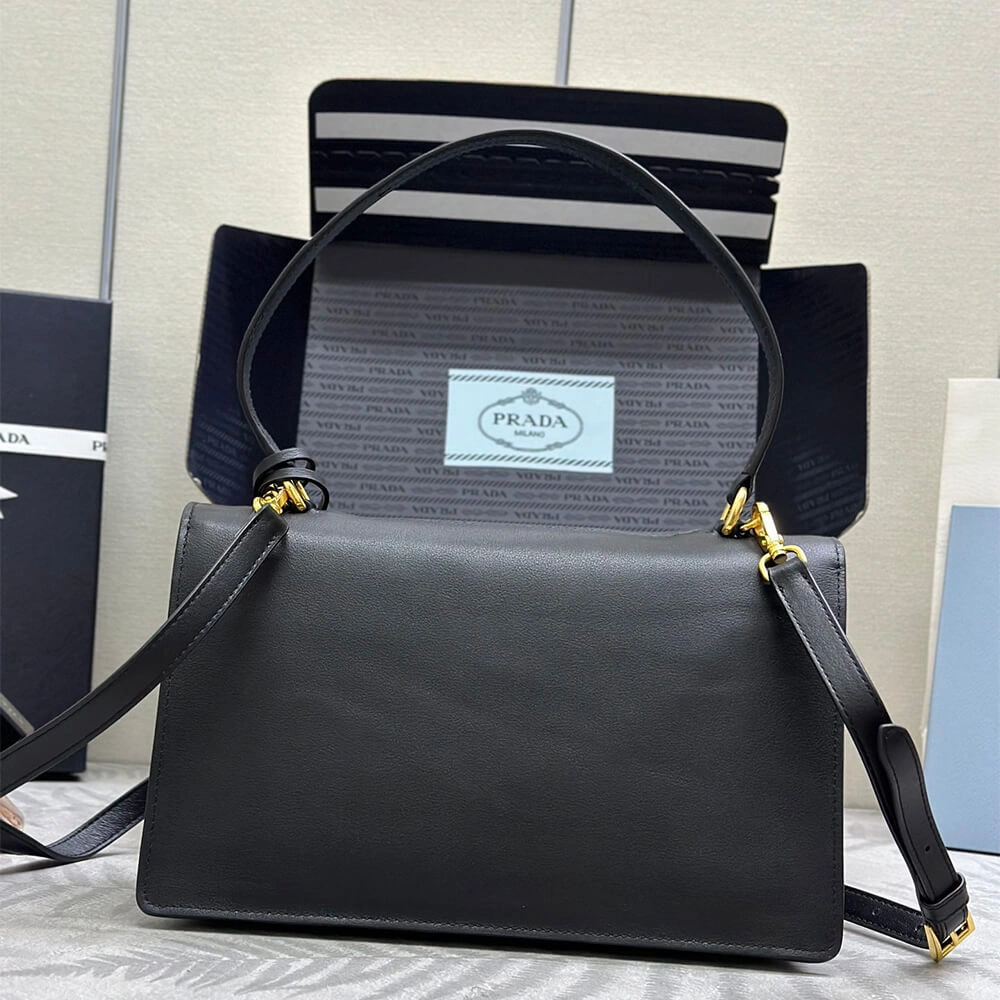 Prada  Sound medium leather shoulder bag(high-end grade) Thermal 3025