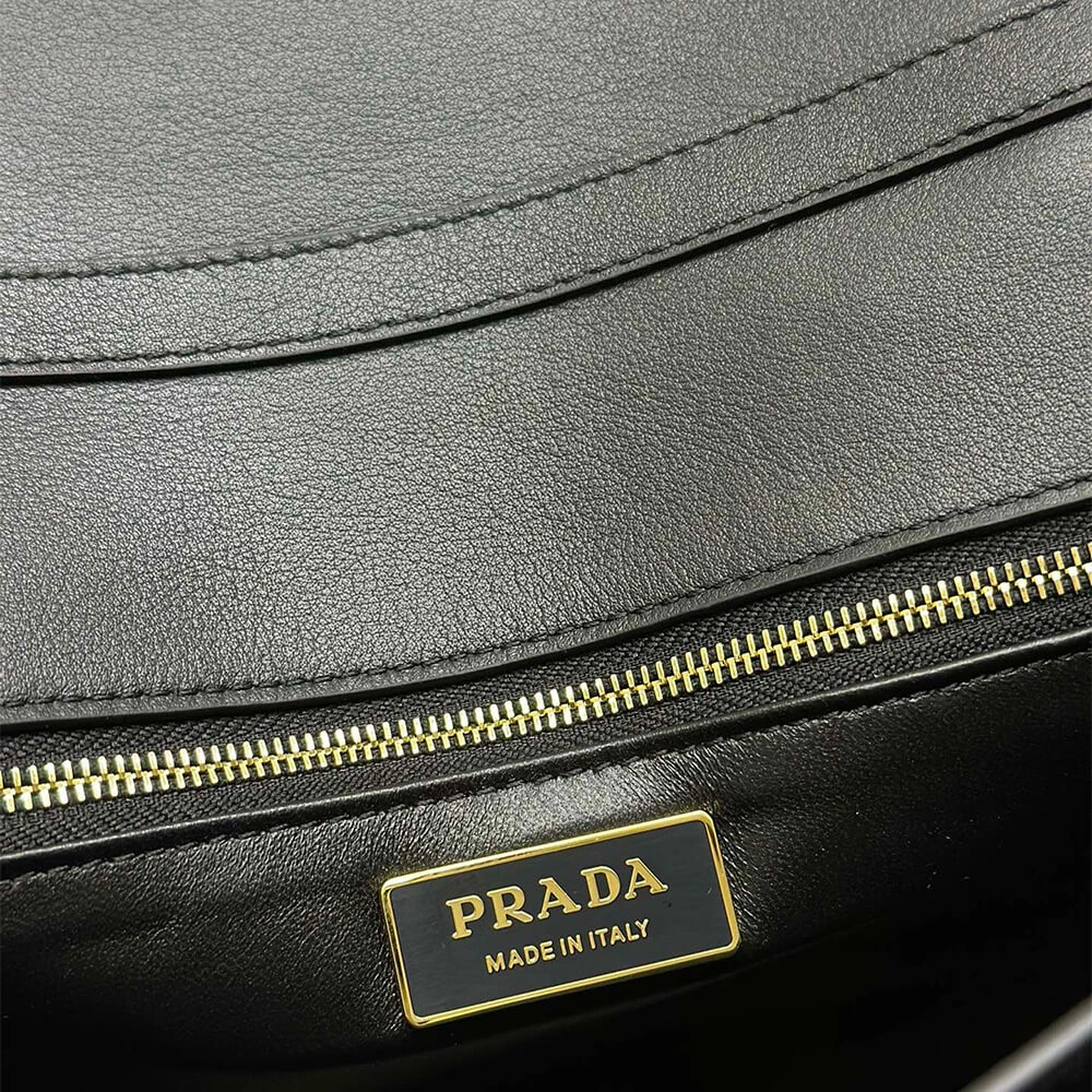 Prada  Sound medium leather shoulder bag(high-end grade) Thermal 3025