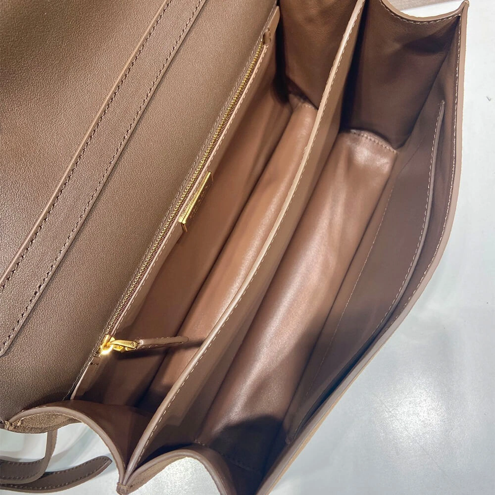 Fashionable Prada  Sound medium suede shoulder bag(high-end grade) 3030
