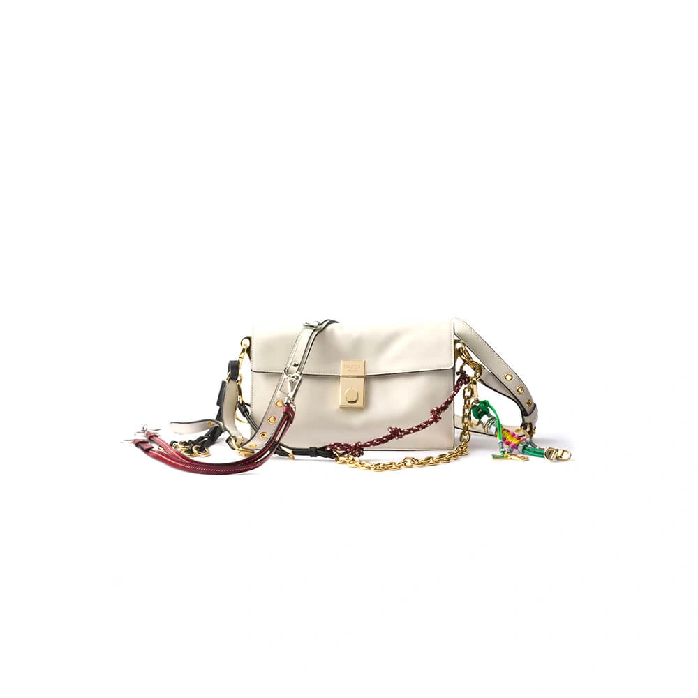AllSeason Prada  Sound small leather shoulder bag with charms(high-end grade) 3023