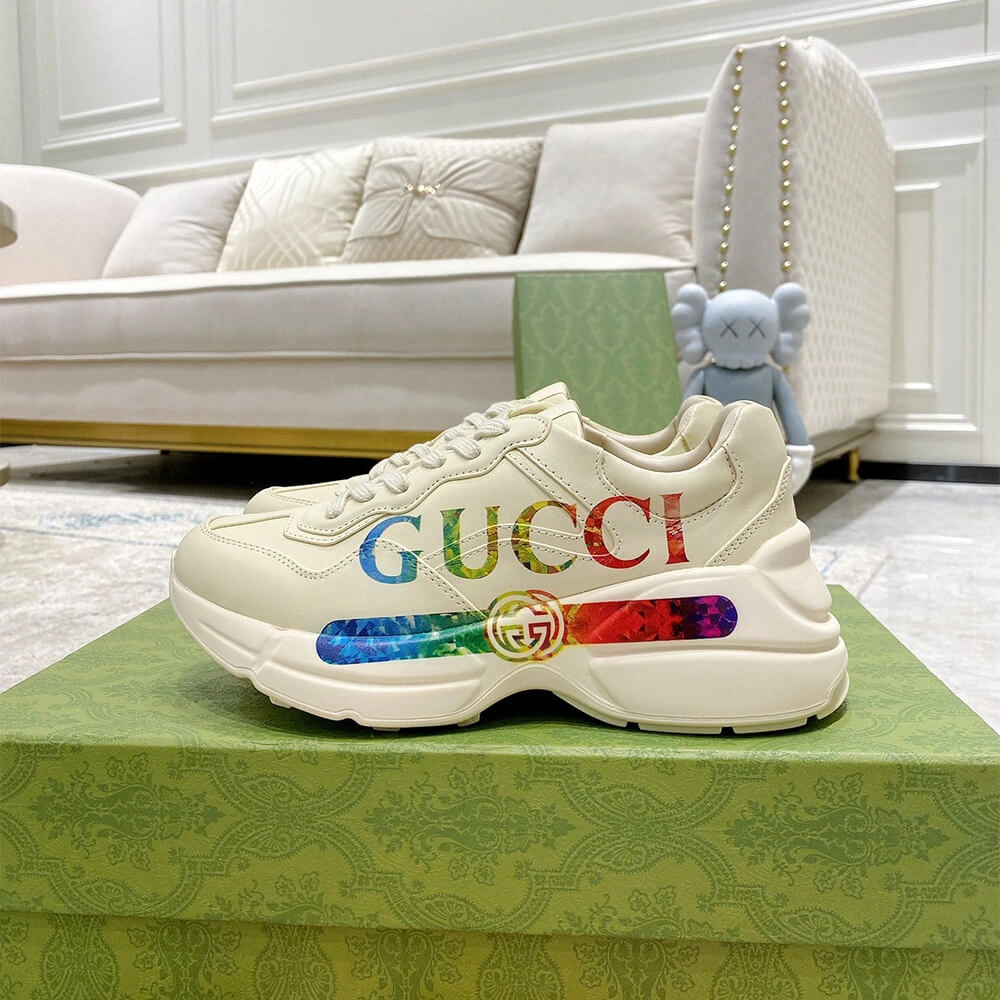 AllSeason Rhyton sneaker with Gucci print 3263