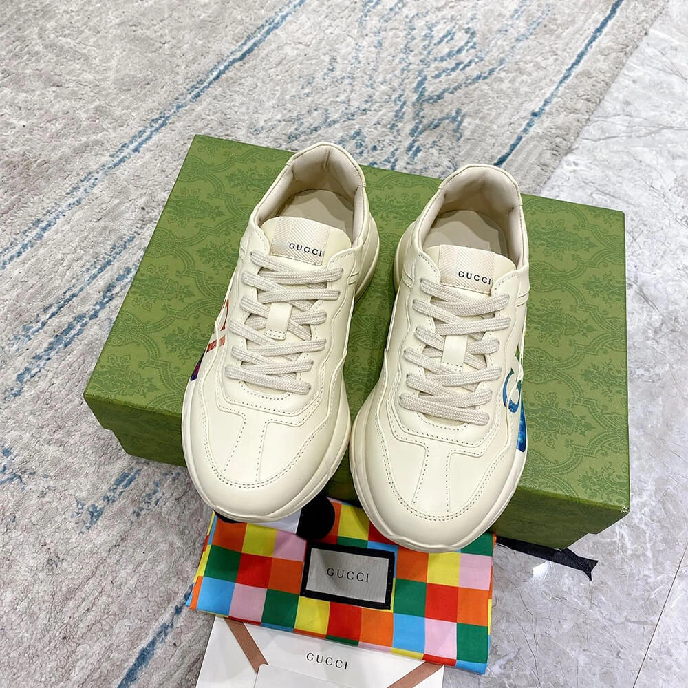 AllSeason Rhyton sneaker with Gucci print 3263