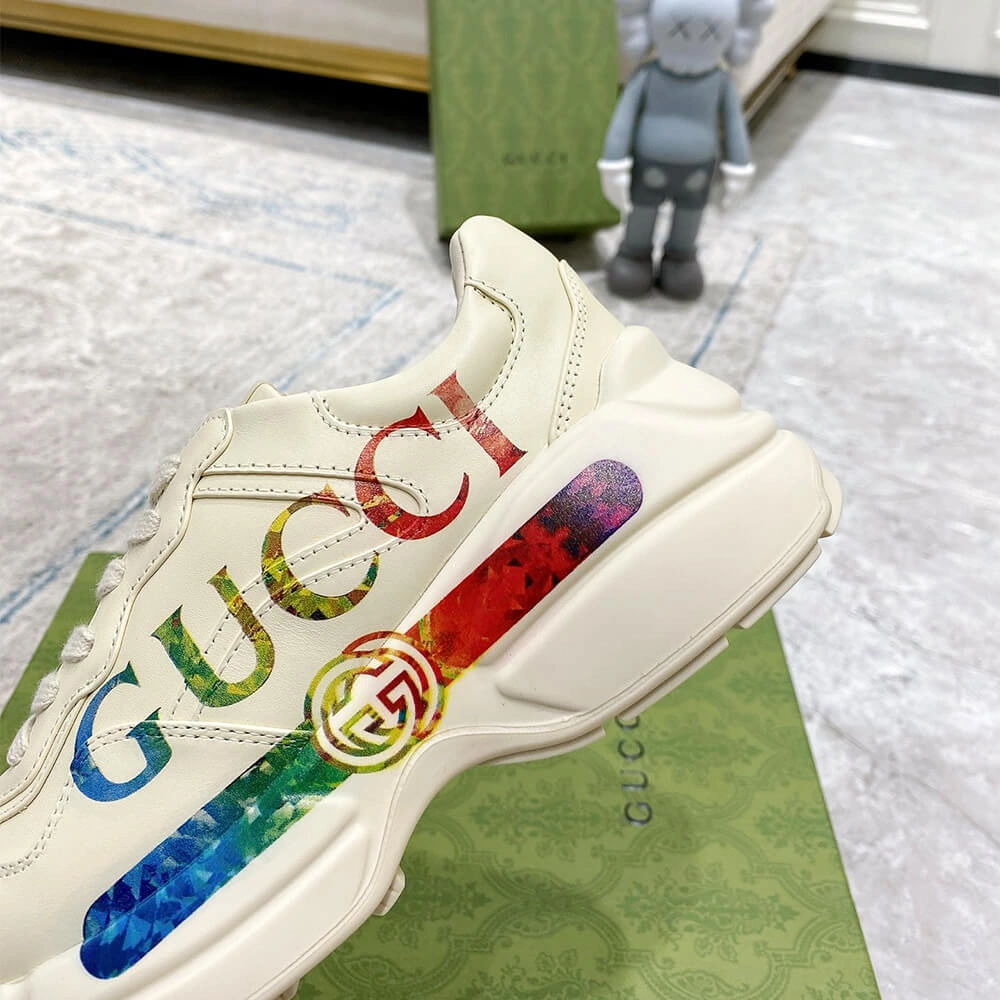 AllSeason Rhyton sneaker with Gucci print 3263