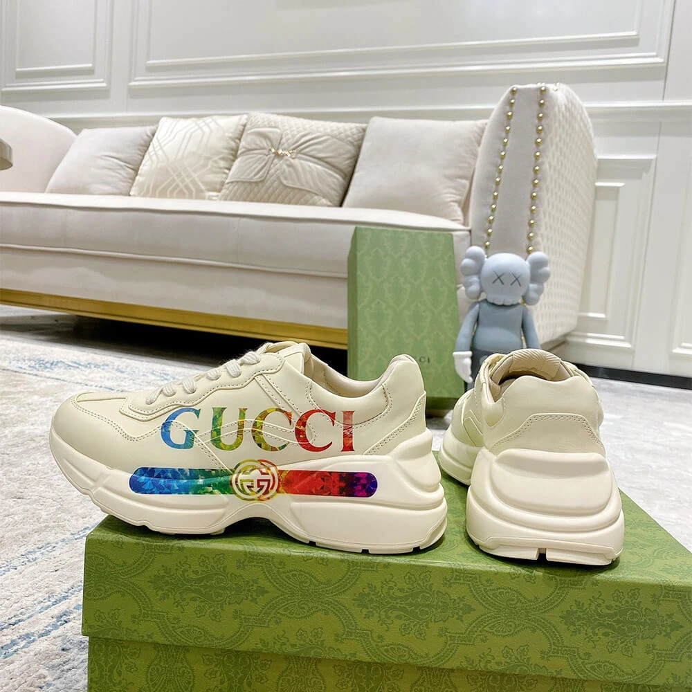 AllSeason Rhyton sneaker with Gucci print 3263