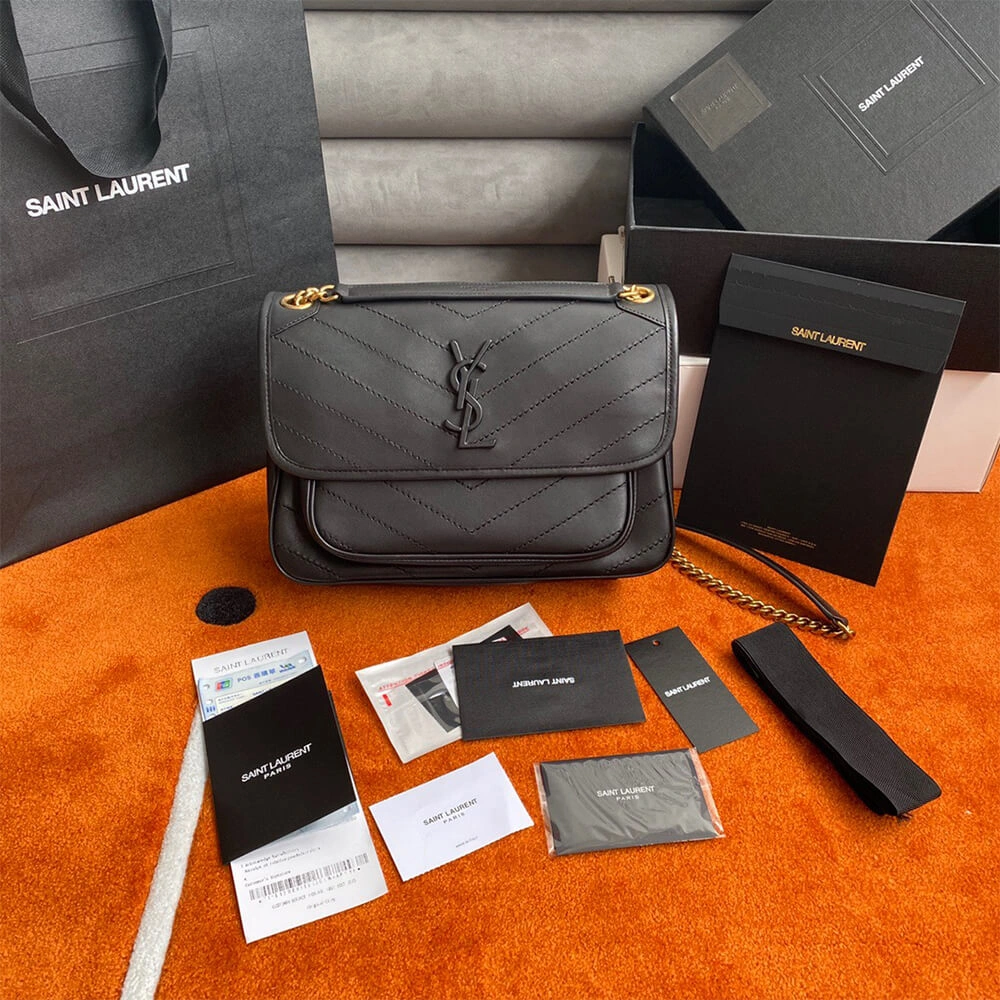SAINT LAURENT NIKI MEDIUM IN LAMBSKIN OdorResistant 2867