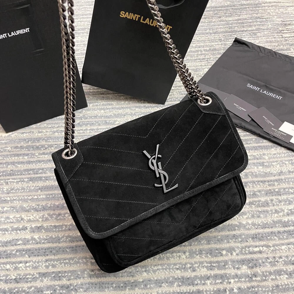 SAINT LAURENT NIKI MEDIUM IN SUEDE WaterResistant 2882