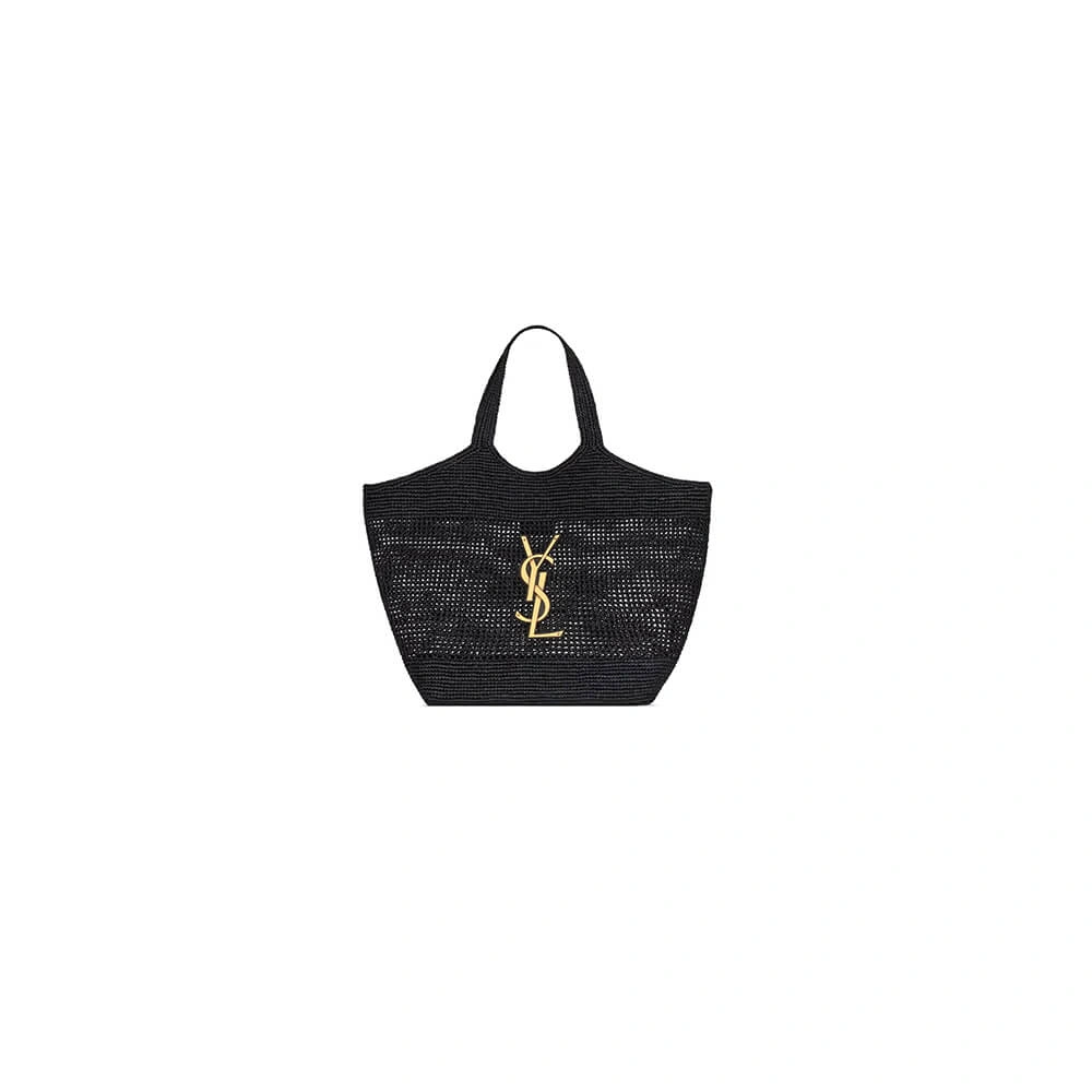 Original SAINT LAURENT icare in raffia(HIGH-END GRADE) 2766