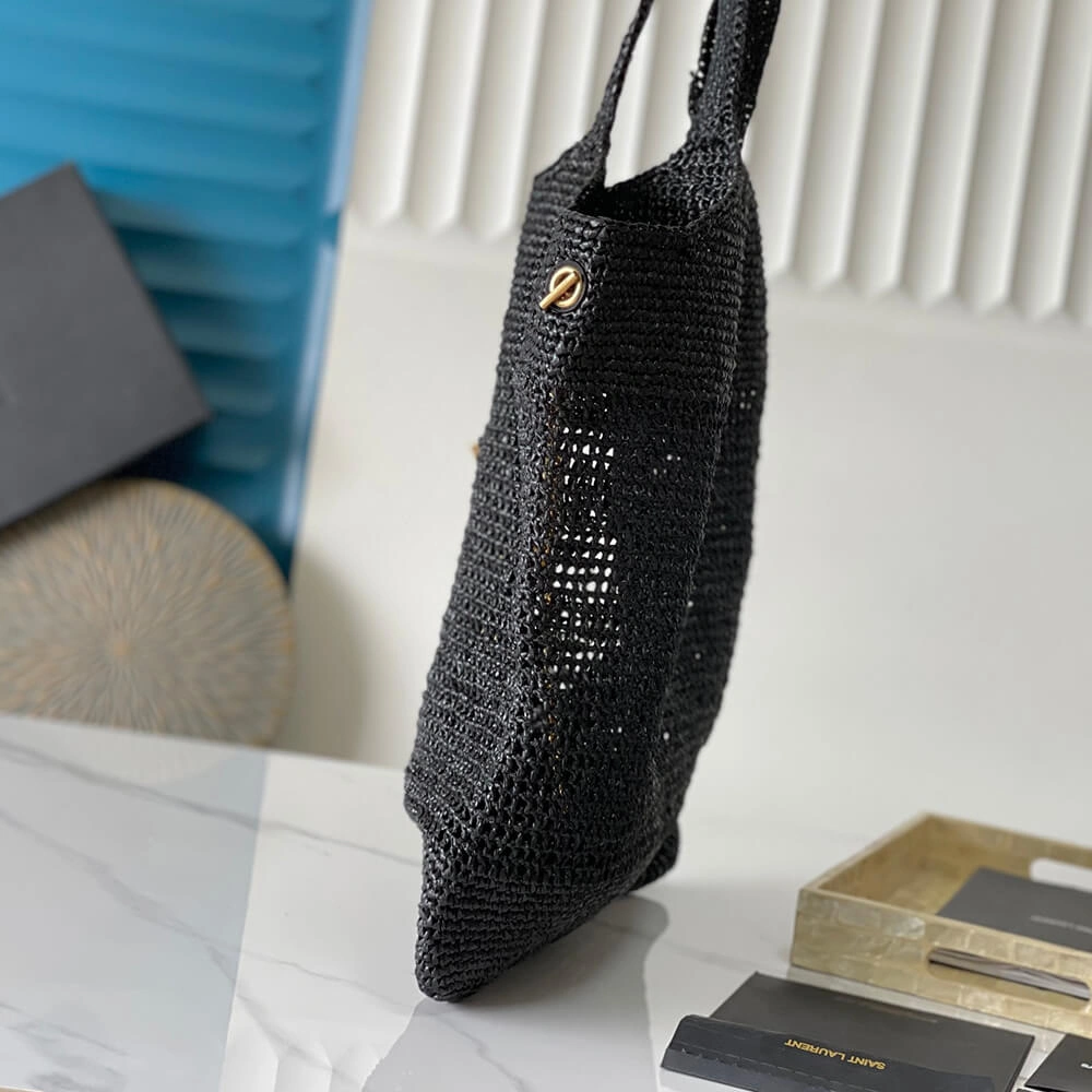 Original SAINT LAURENT icare in raffia(HIGH-END GRADE) 2766