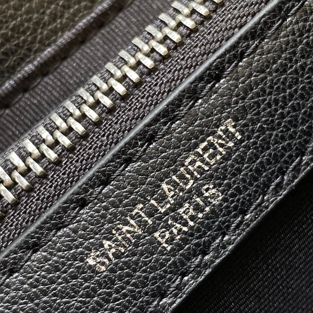 Snug Saint Laurent College quilted-leather satchel bag 2869
