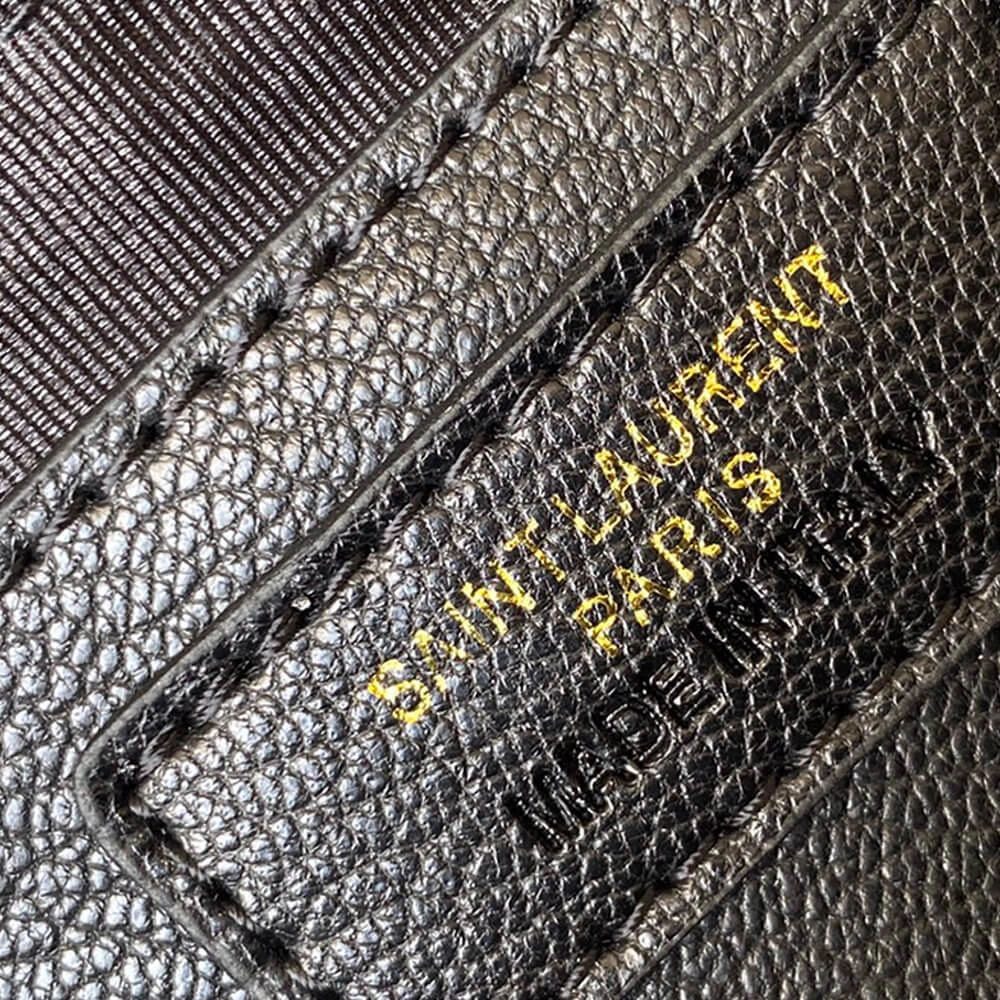 Efficient Saint Laurent College quilted-leather satchel bag 2878
