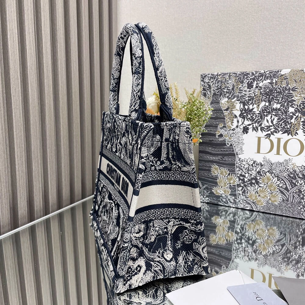 Small Dior Book Tote Durable 2352