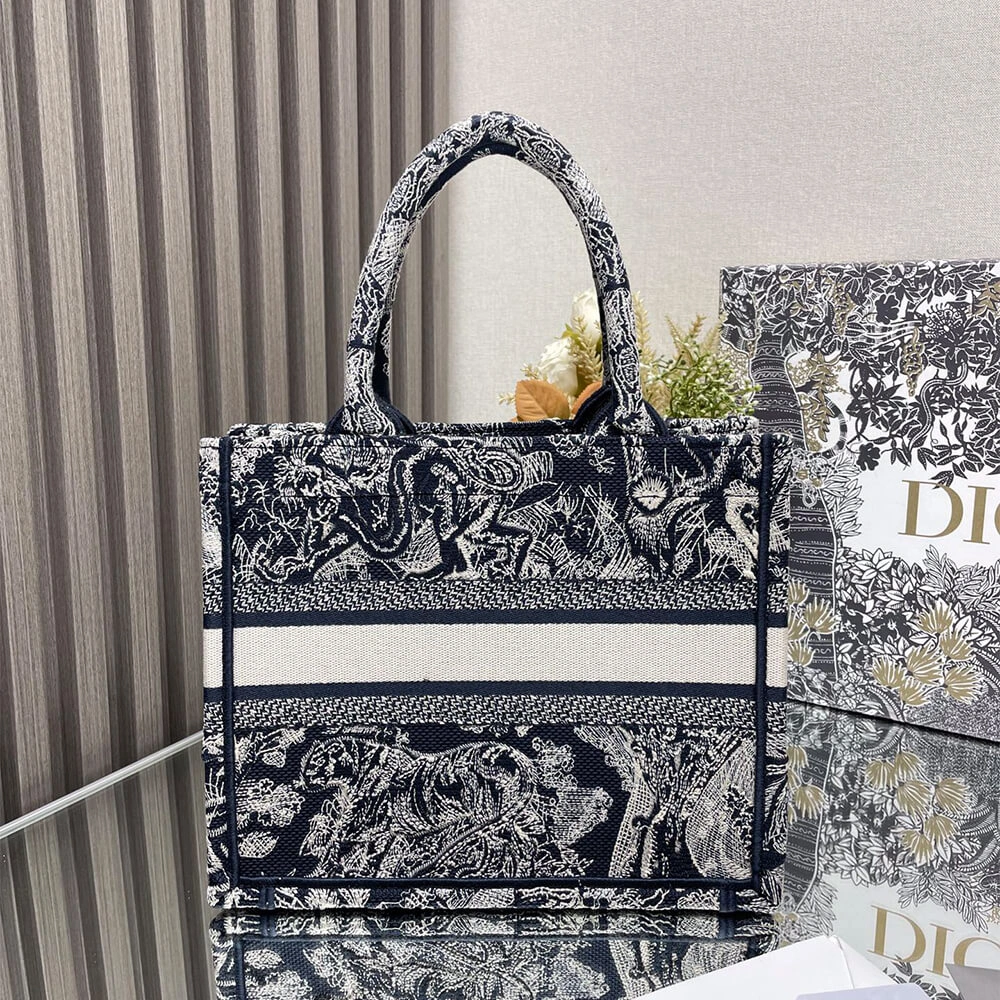 Small Dior Book Tote Durable 2352
