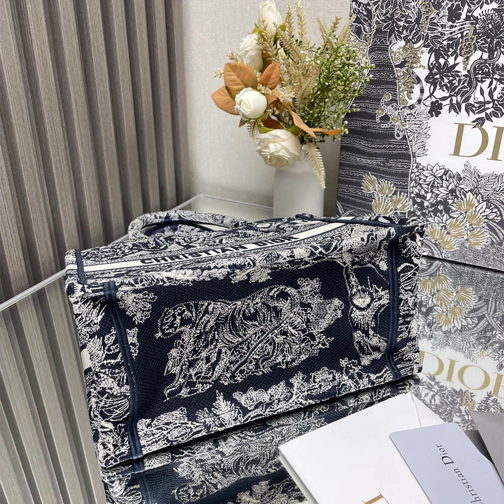 Small Dior Book Tote Durable 2352