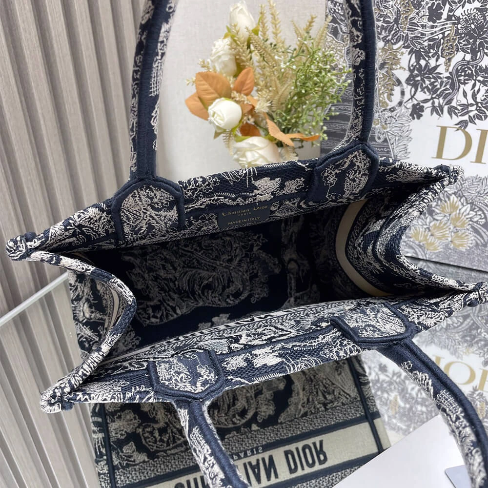 Small Dior Book Tote Durable 2352