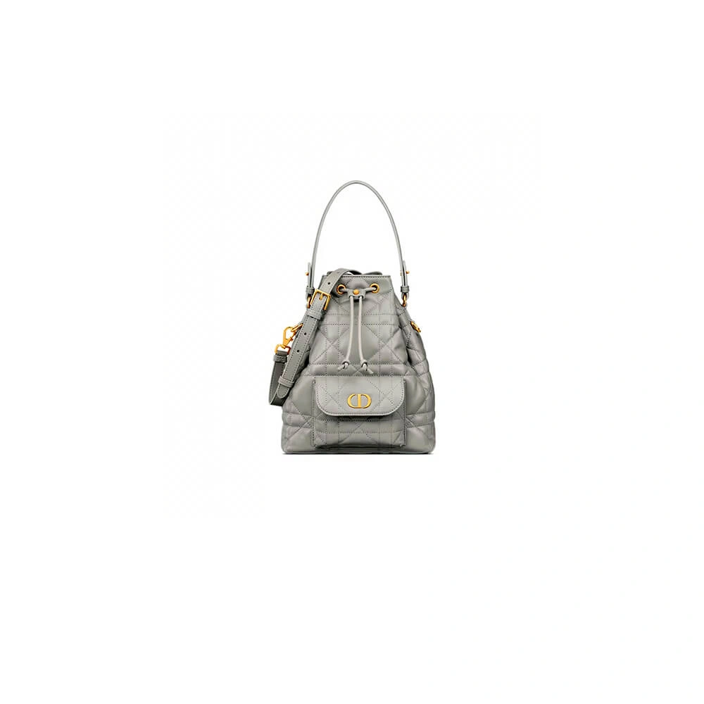 Seasonal Small Dior Caro Bucket Bag(HIGH-END GRADE) 2256