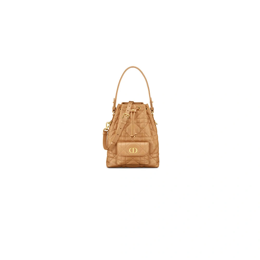 Small Dior Caro Bucket Bag(HIGH-END GRADE) Compact 2198