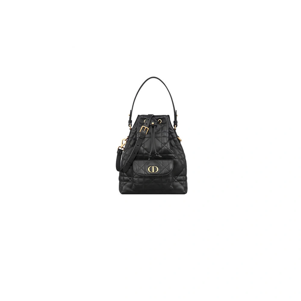 Comfortable Small Dior Caro Bucket Bag(HIGH-END GRADE) 2246