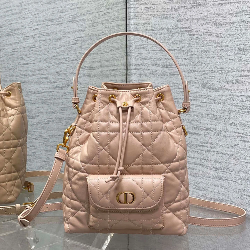 FlexibleFit Small Dior Caro Bucket Bag(HIGH-END GRADE) 2244