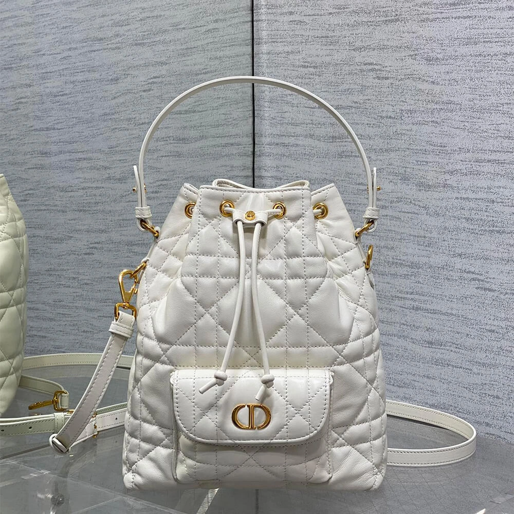Snug Small Dior Caro Bucket Bag(HIGH-END GRADE) 2233