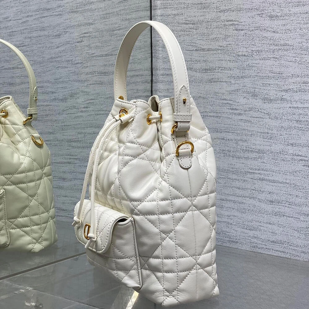 Snug Small Dior Caro Bucket Bag(HIGH-END GRADE) 2233