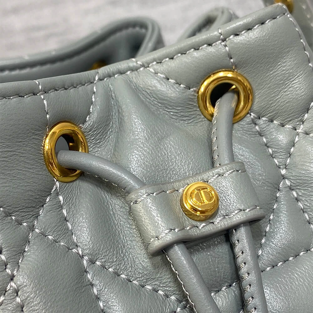 Seasonal Small Dior Caro Bucket Bag(HIGH-END GRADE) 2256