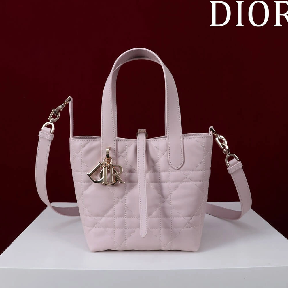 Small Dior Toujours Vertical Tote Bag(high-end grade) Effortless 2375
