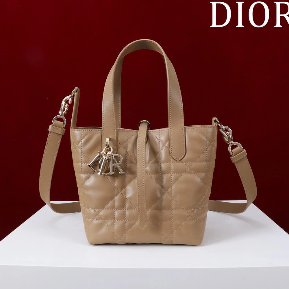 Small Dior Toujours Vertical Tote Bag(high-end grade) Fashionable 2370