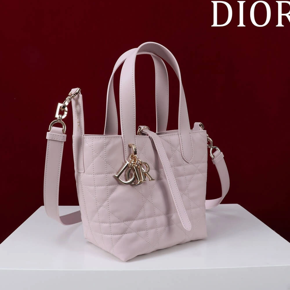 Small Dior Toujours Vertical Tote Bag(high-end grade) Effortless 2375