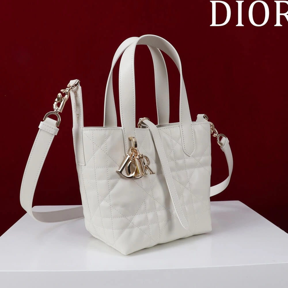 Minimalist Small Dior Toujours Vertical Tote Bag(high-end grade) 2373