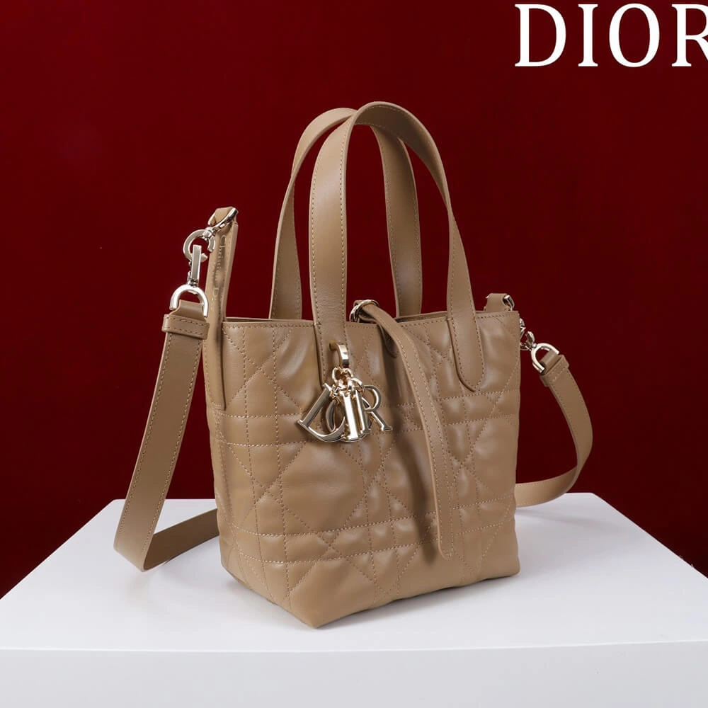 Small Dior Toujours Vertical Tote Bag(high-end grade) Fashionable 2370