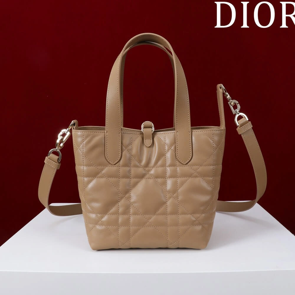 Small Dior Toujours Vertical Tote Bag(high-end grade) Fashionable 2370