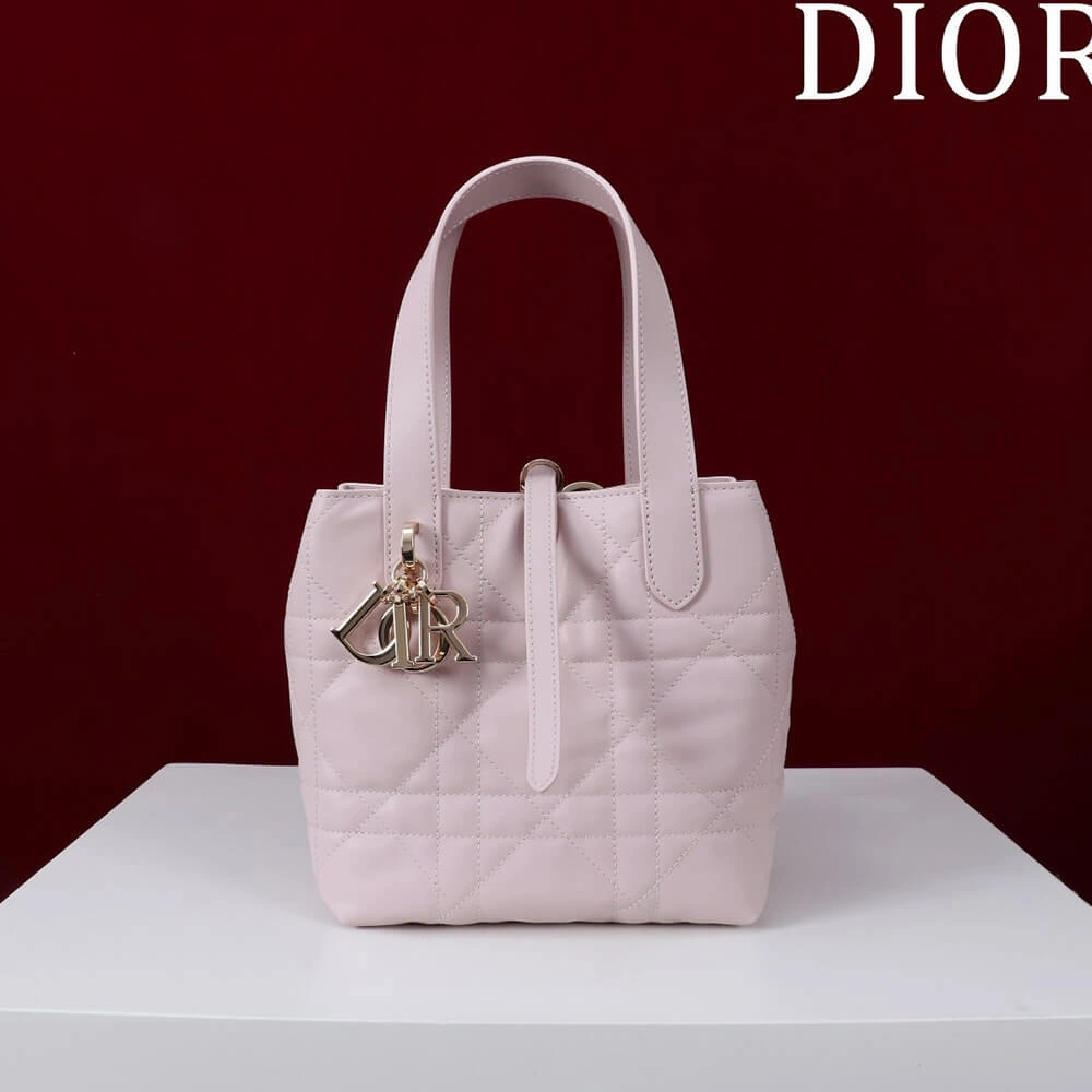 Small Dior Toujours Vertical Tote Bag(high-end grade) Effortless 2375
