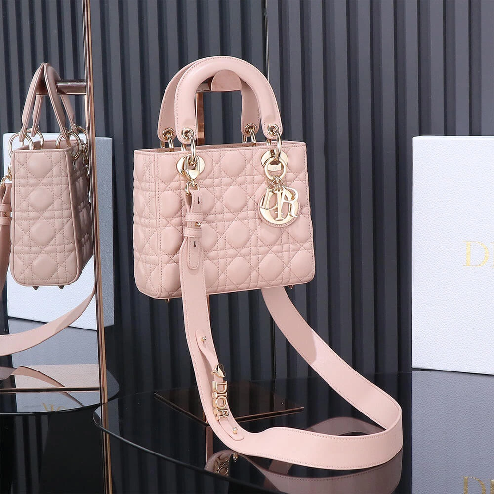 Small Lady Dior My ABCDior Bag(HIGH-END GRADE) Sleek 2394