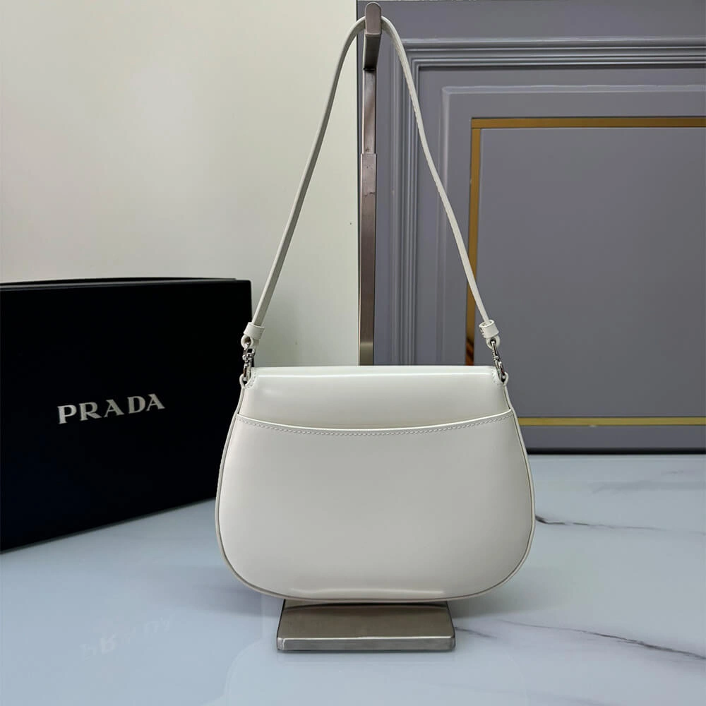 Colorful Small Prada Cleo brushed leather shoulder bag with flap 3037
