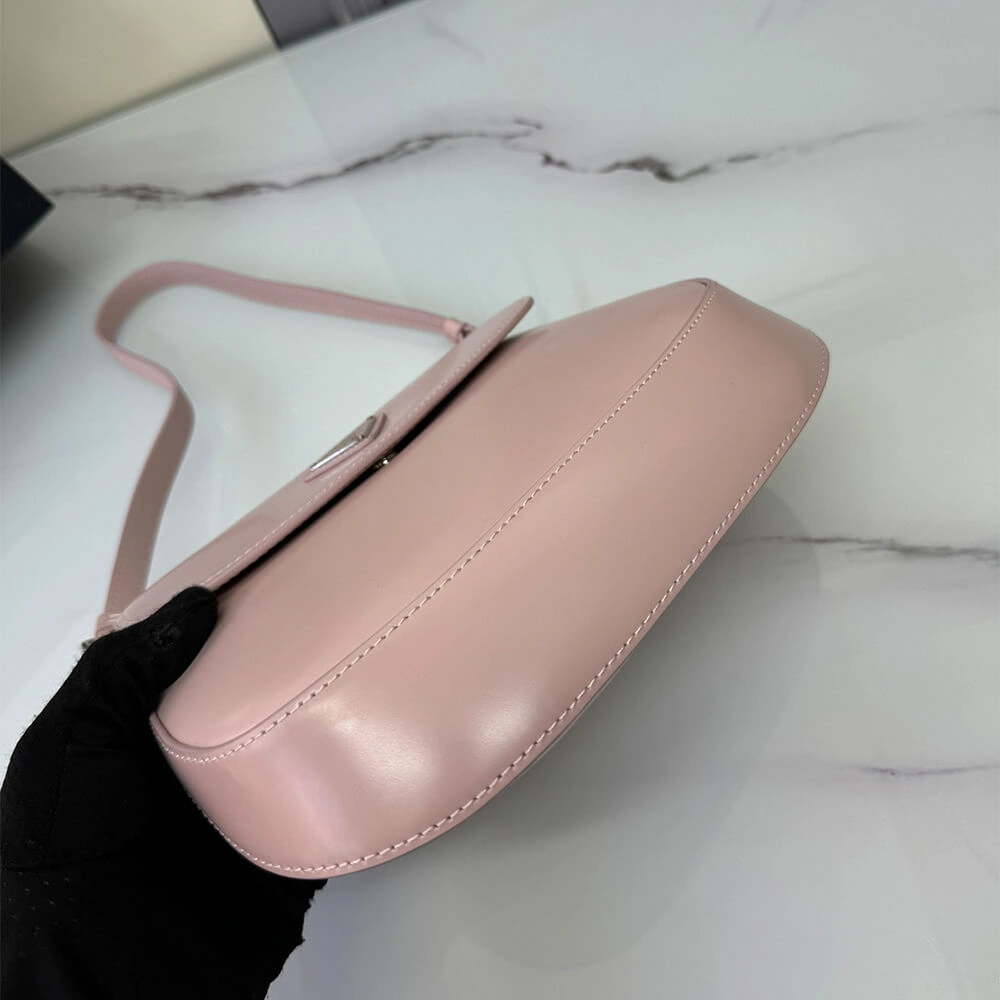 QuickDry Small Prada Cleo brushed leather shoulder bag with flap 3011