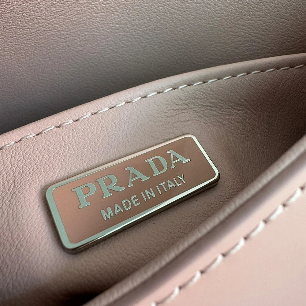 QuickDry Small Prada Cleo brushed leather shoulder bag with flap 3011