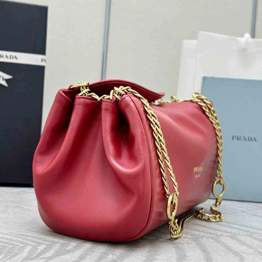 Small Prada Tumulte nappa leather bag(HIGH-END GRADE) Attractive 2994